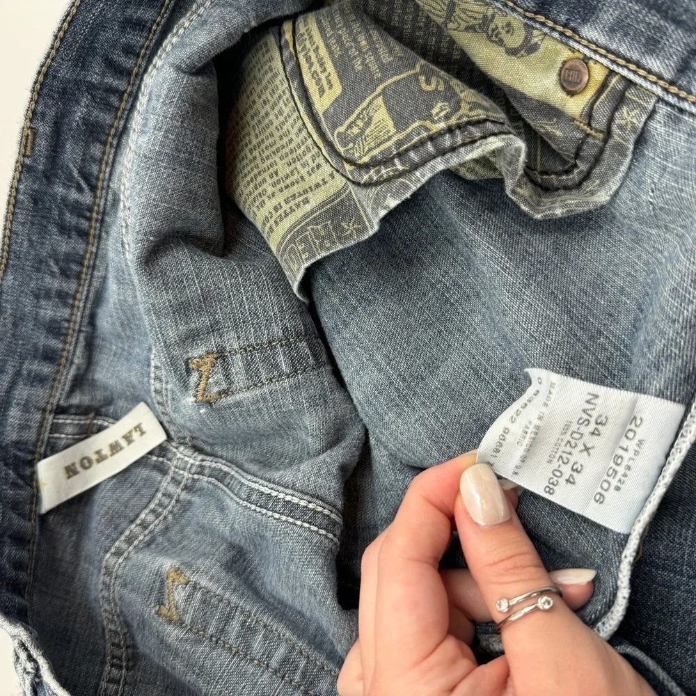 Lee Dungarees Lawson Vintage Baggy Jeans Medium Wash Men’s 34x34